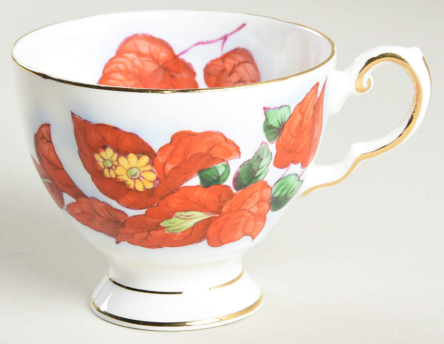 Hawaiian Flowers Footed Cup by Tuscan - Royal Tuscan-1