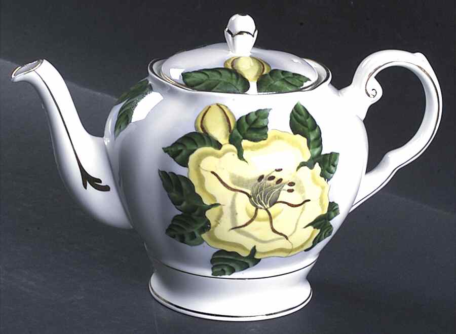 Hawaiian Flowers Teapot & Lid by Tuscan - Royal Tuscan-1