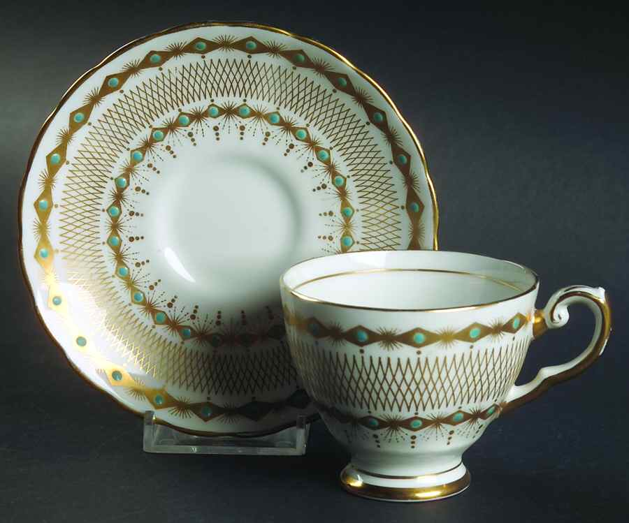Kensington Footed Demitasse Cup & Saucer Set by Tuscan - Royal Tuscan-1