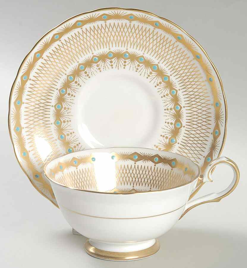 Kensington Footed Cup & Saucer Set by Tuscan - Royal Tuscan-1