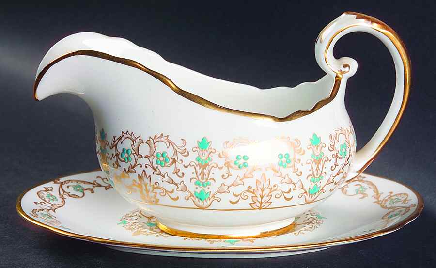 Louise Gravy Boat & Underplate by Tuscan - Royal Tuscan-1