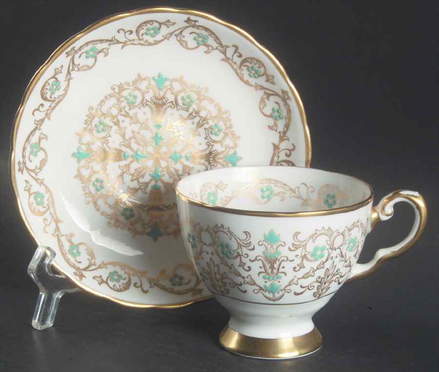 Louise Footed Cup & Saucer Set by Tuscan - Royal Tuscan-1