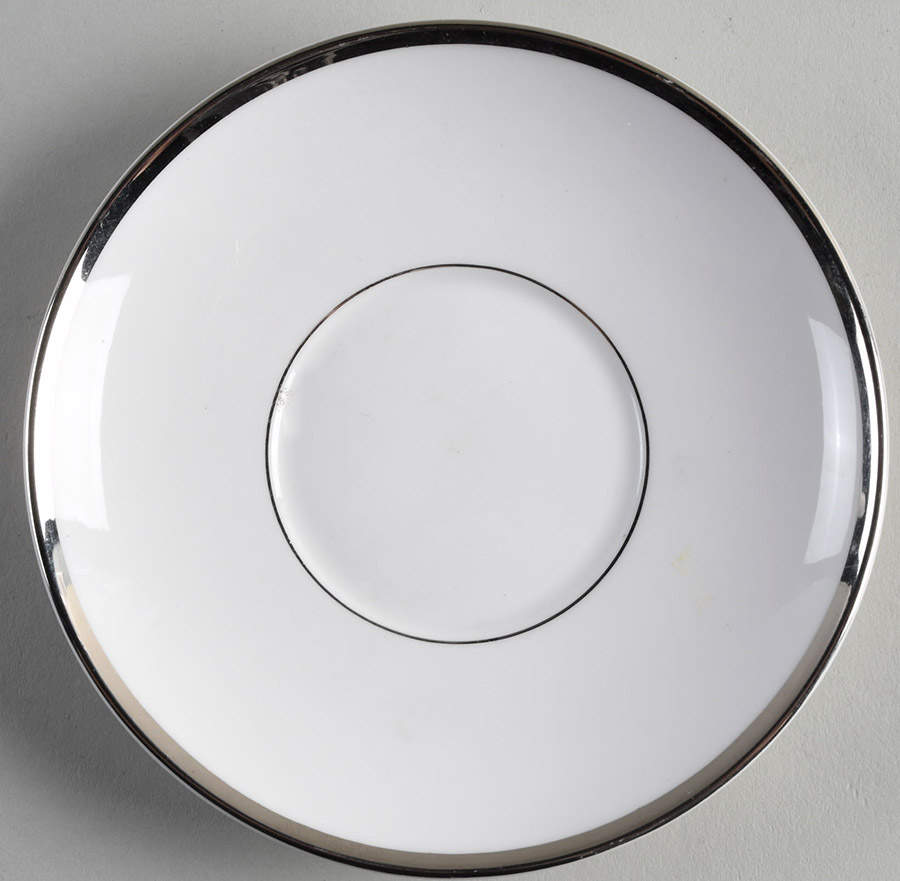 Mayfair (Platinum Trim) Saucer by Tuscan - Royal Tuscan-1