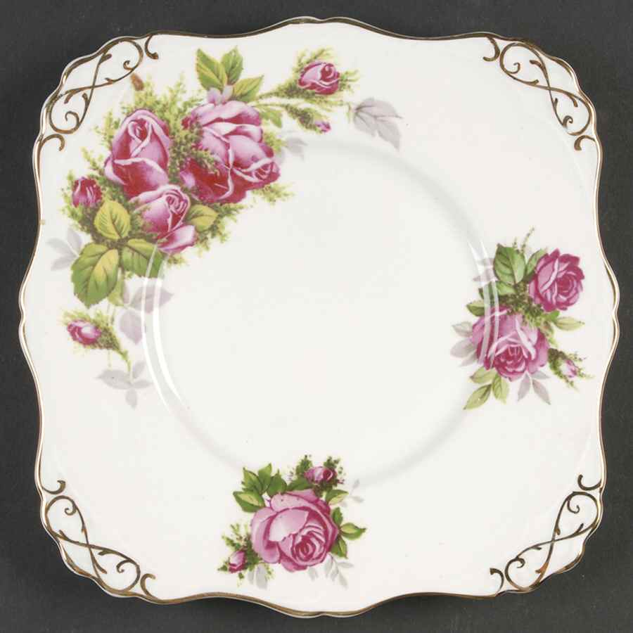 Moss Rose Cookie Plate by Tuscan - Royal Tuscan-1