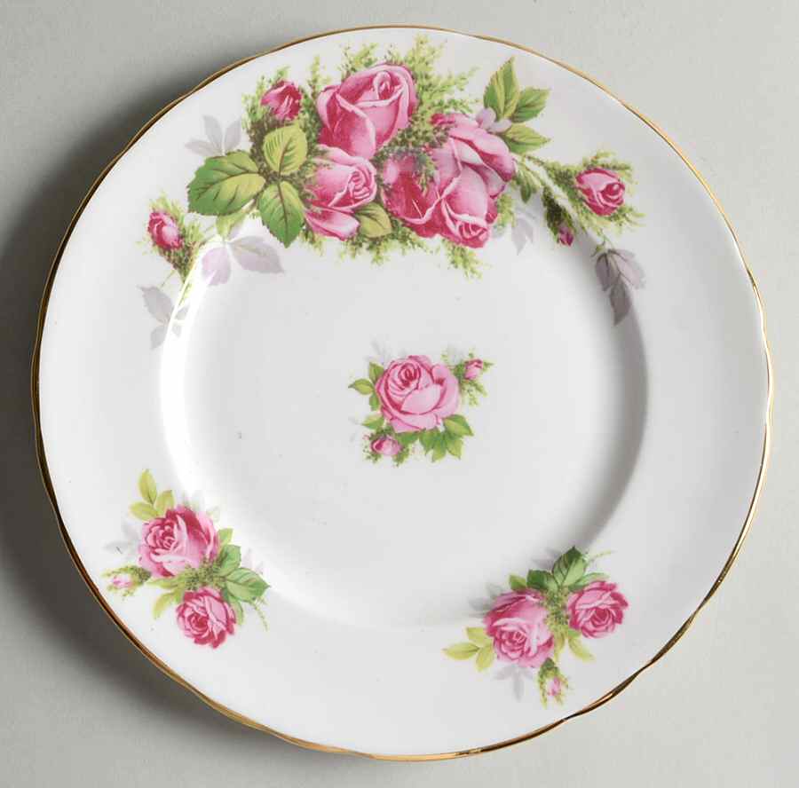 Moss Rose Salad Plate by Tuscan - Royal Tuscan-1