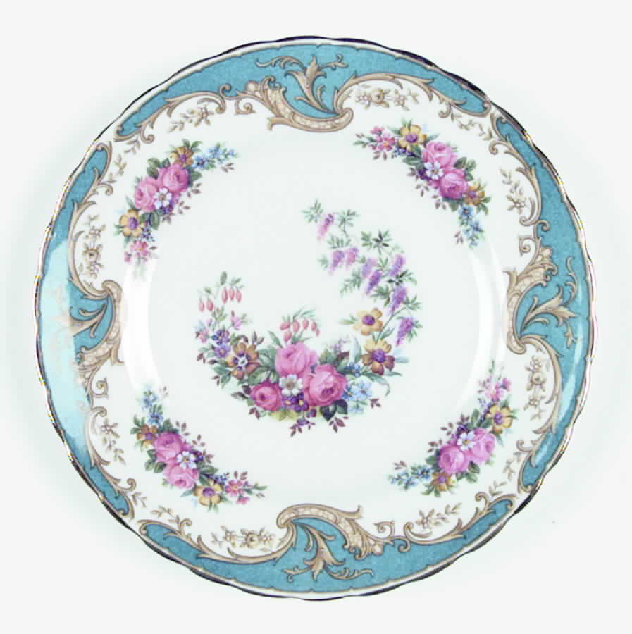 Naples Blue Dessert/Pie Plate by Tuscan - Royal Tuscan-1