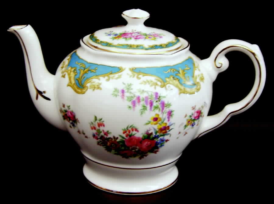 Naples Blue Teapot & Lid by Tuscan - Royal Tuscan-1