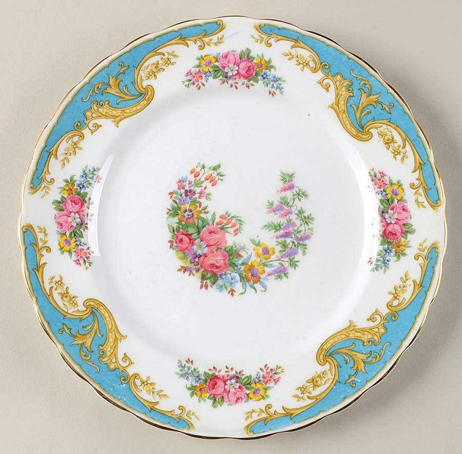 Naples Blue Salad Plate by Tuscan - Royal Tuscan-1