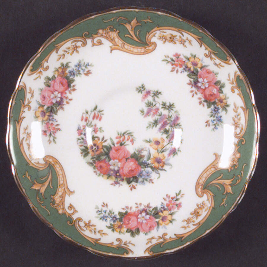 Naples Green Saucer for Footed Cup by Tuscan - Royal Tuscan-1