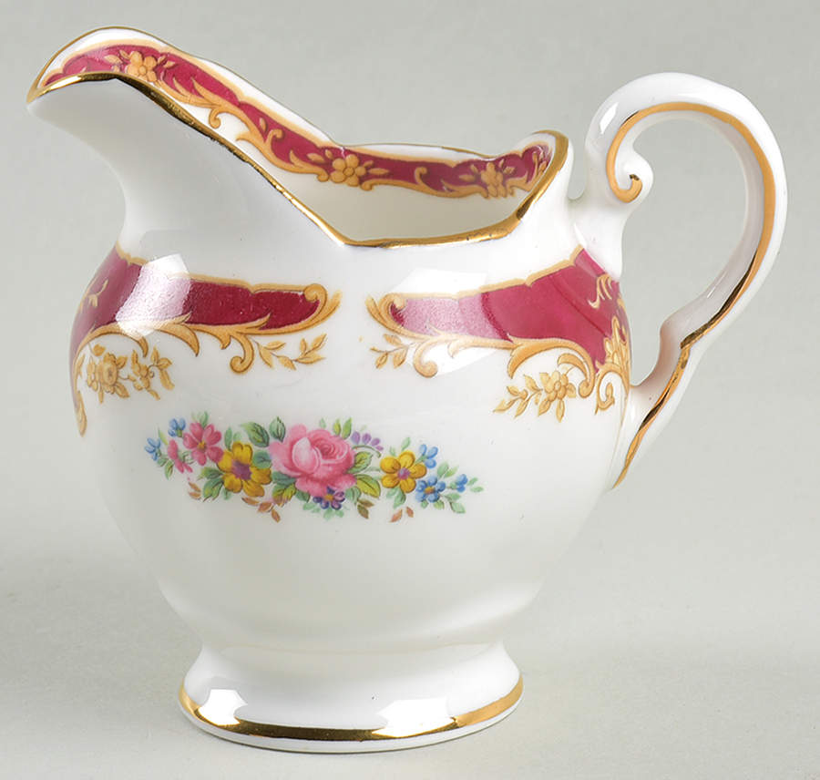 Naples Maroon Mini Creamer by Tuscan - Royal Tuscan-1