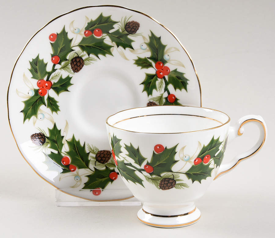 Noel Footed Demitasse Cup & Saucer Set by Tuscan - Royal Tuscan-1