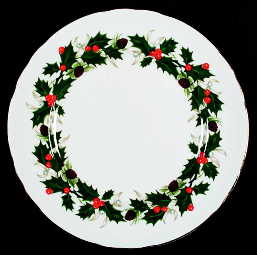 Noel Salad Plate by Tuscan - Royal Tuscan-1