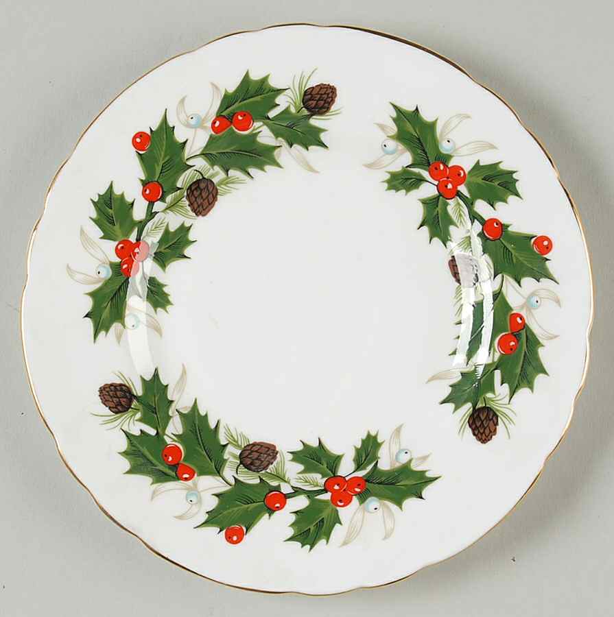 Noel Bread & Butter Plate by Tuscan - Royal Tuscan-1