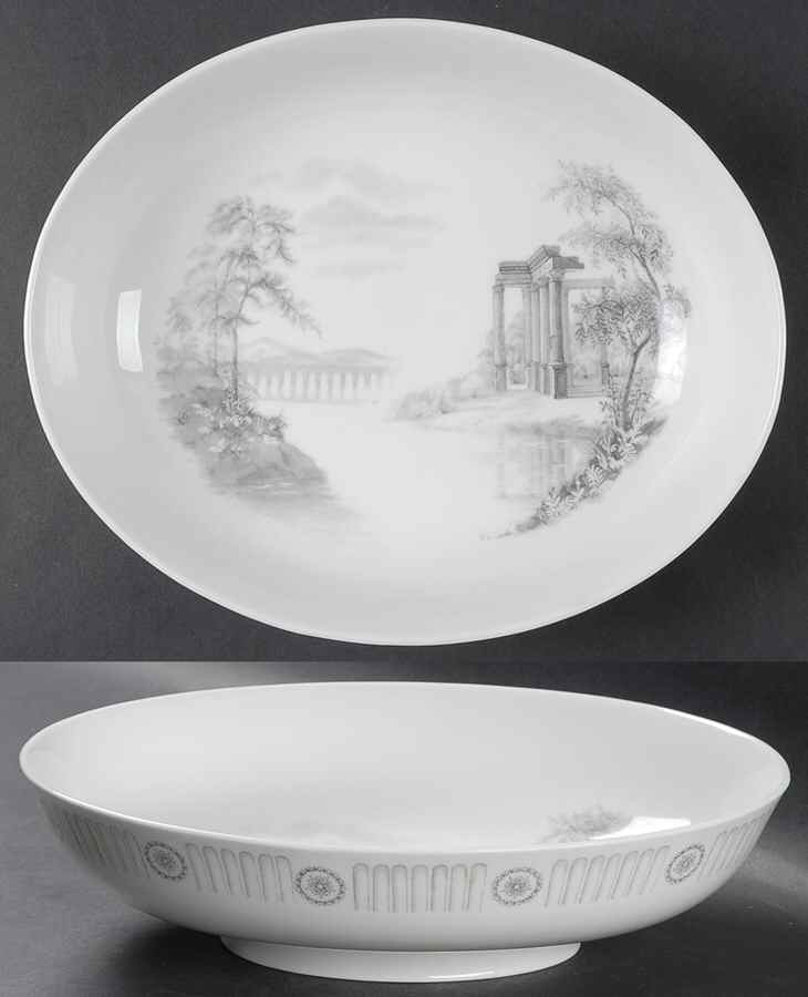 Olympus 9" Oval Vegetable Bowl by Tuscan - Royal Tuscan-1