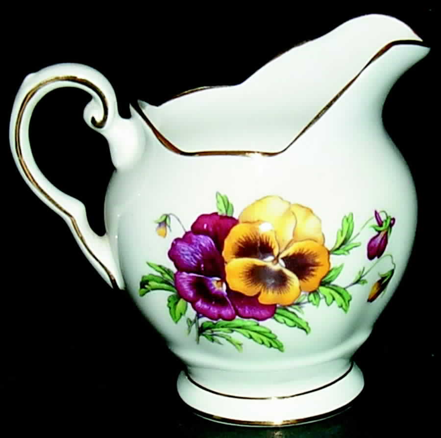 Pansy Mini Creamer by Tuscan - Royal Tuscan-1