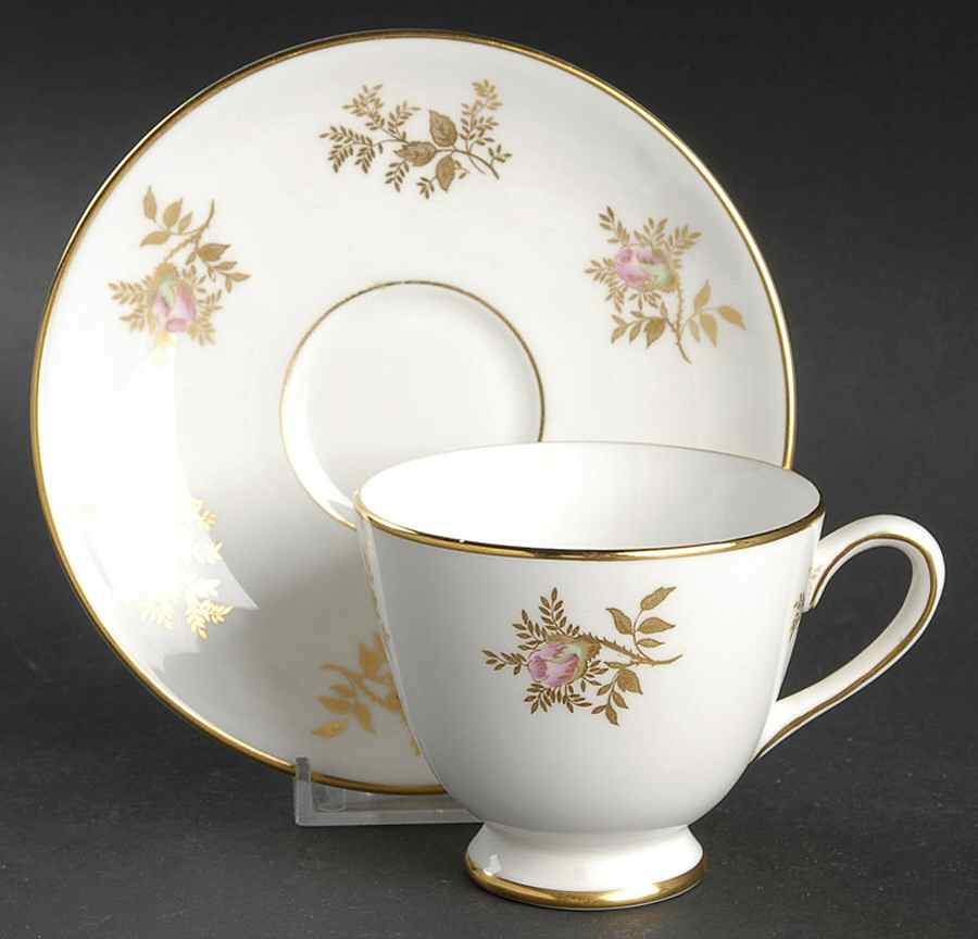 Princess Footed Cup & Saucer Set by Tuscan - Royal Tuscan-1
