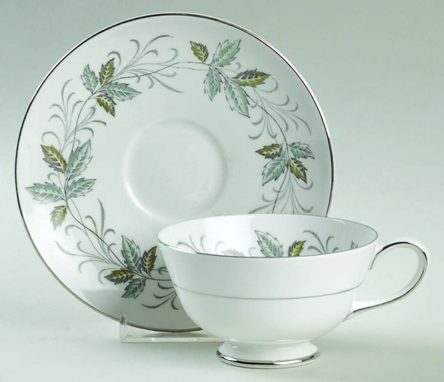 Rondeley Footed Cup & Saucer Set by Tuscan - Royal Tuscan-1