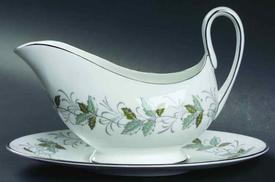 Rondeley Gravy Boat & Underplate by Tuscan - Royal Tuscan-1