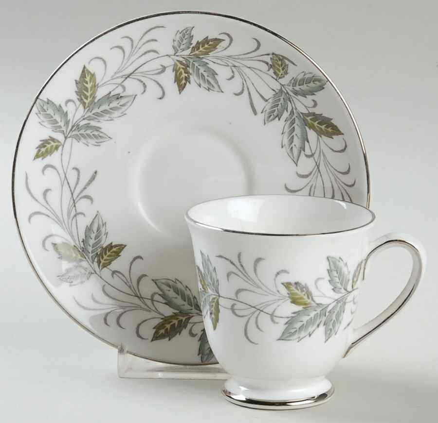 Rondeley Footed Demitasse Cup & Saucer Set by Tuscan - Royal Tuscan-1