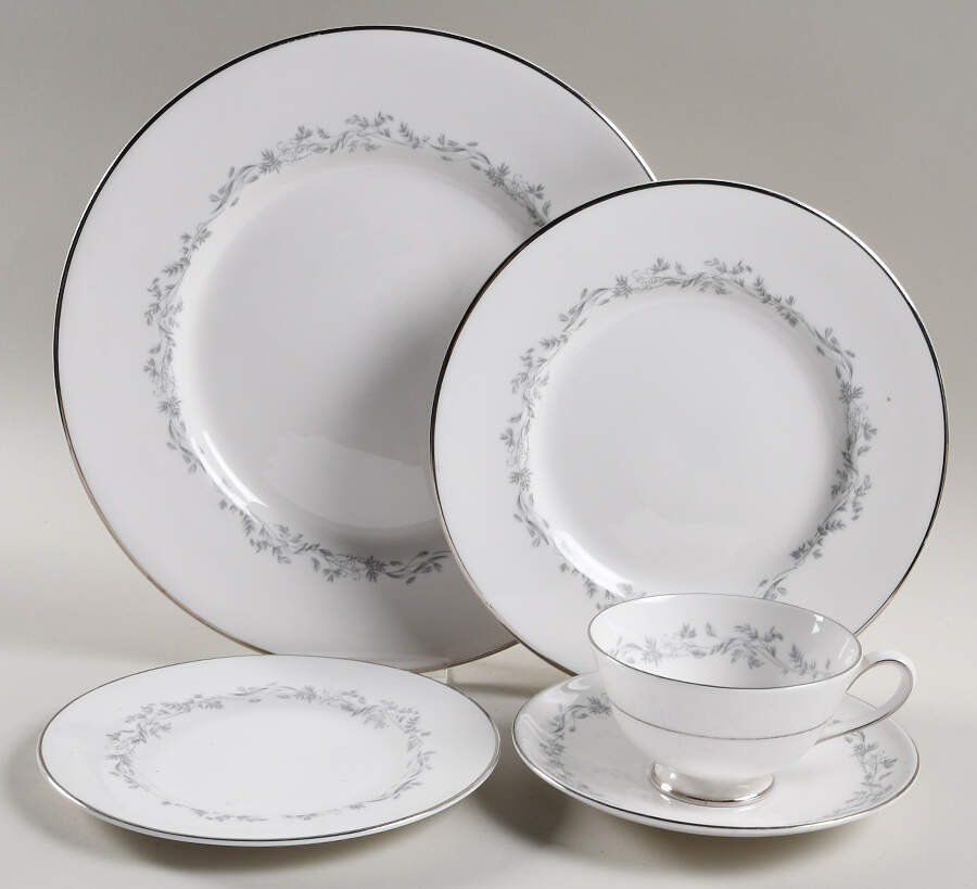 Silver Glade 5 Piece Place Setting by Tuscan - Royal Tuscan-1