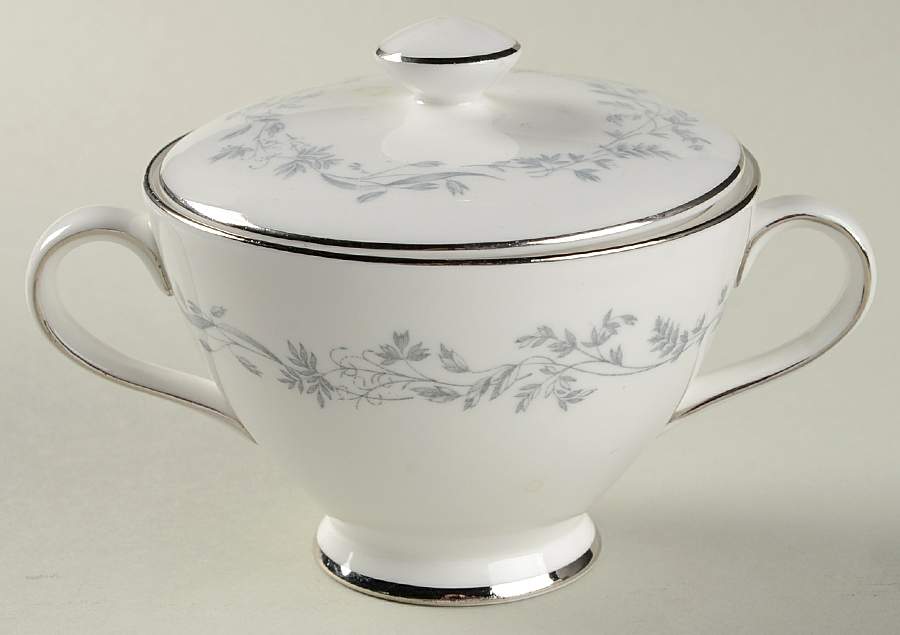 Silver Glade Sugar Bowl & Lid by Tuscan - Royal Tuscan-1