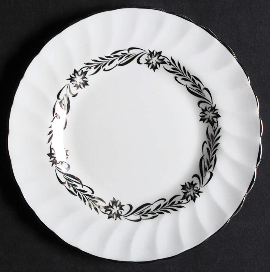 Silver Heritage Bread & Butter Plate by Tuscan - Royal Tuscan-1
