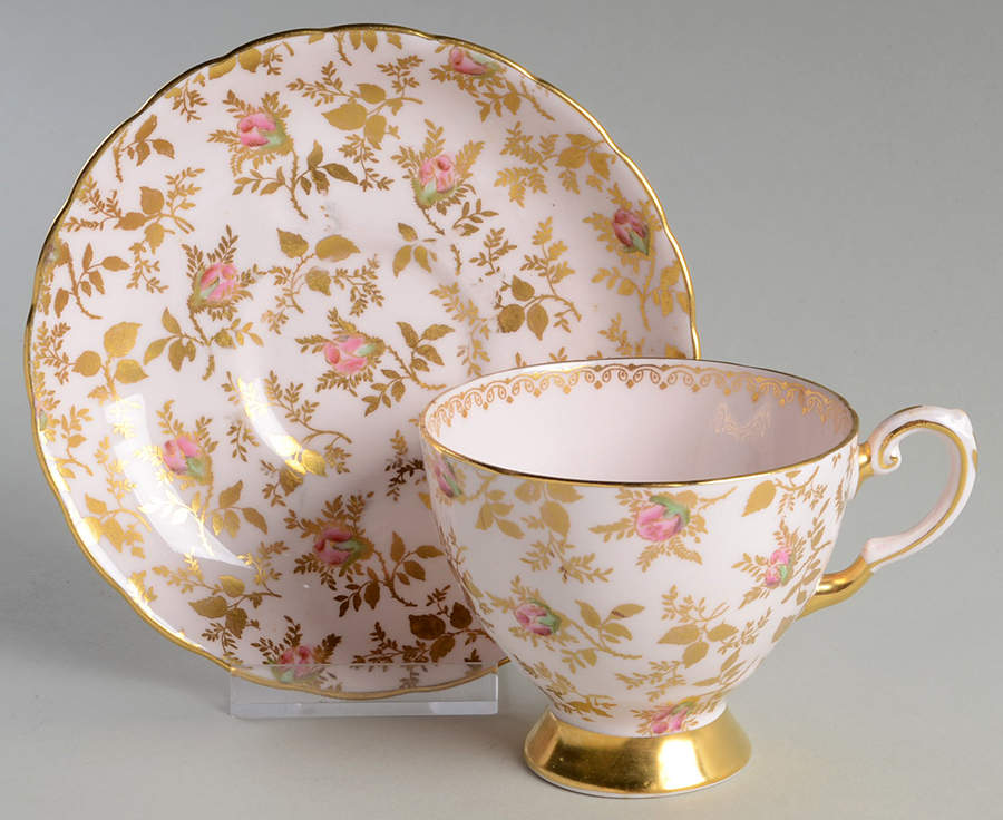 Sunshine Footed Cup & Saucer Set by Tuscan - Royal Tuscan-1