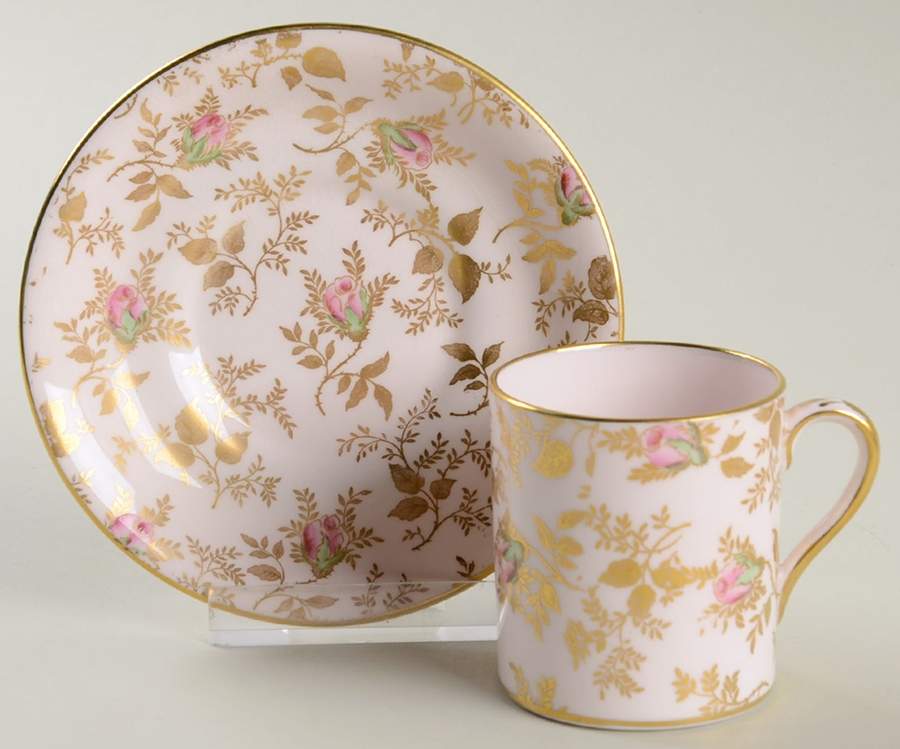 Sunshine Flat Demitasse Cup & Saucer Set by Tuscan - Royal Tuscan-1