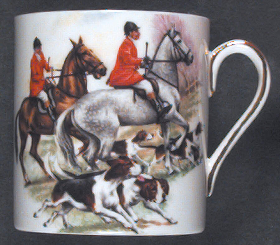 Tally Ho Flat Demitasse Cup by Tuscan - Royal Tuscan-1