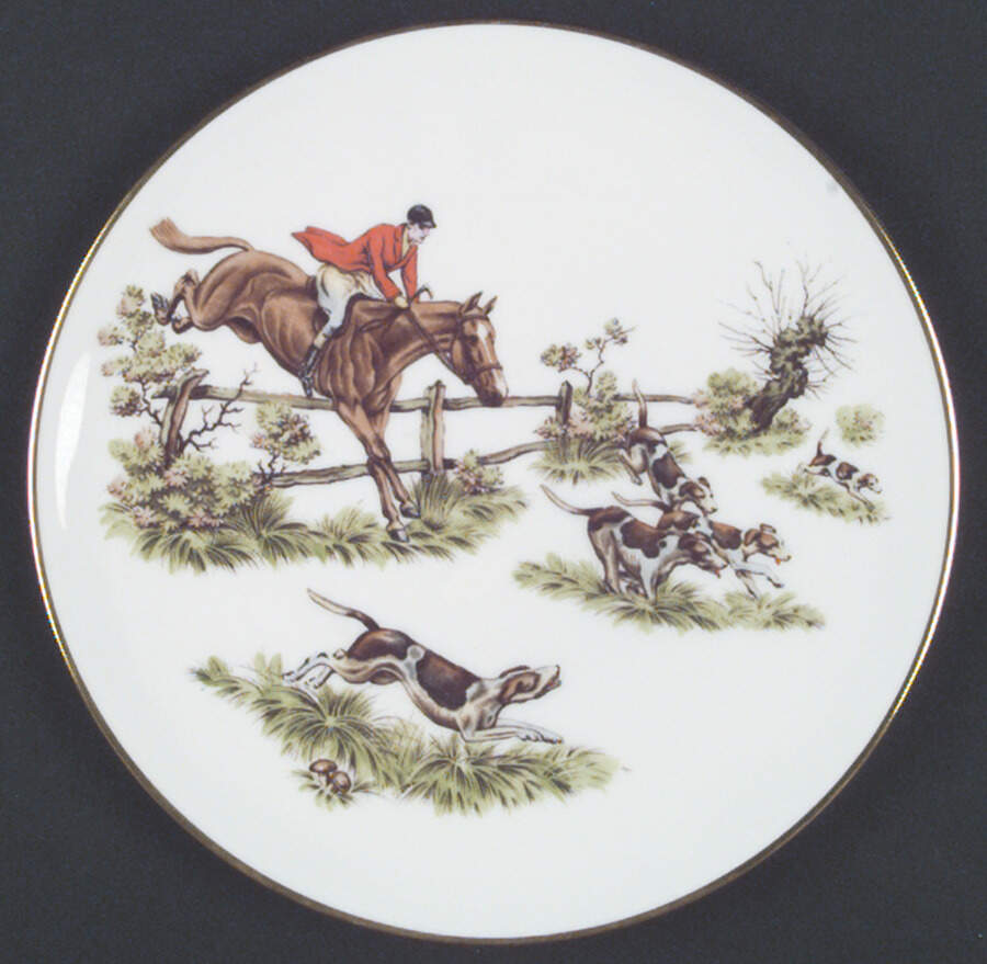 Tally Ho Salad Plate by Tuscan - Royal Tuscan-1