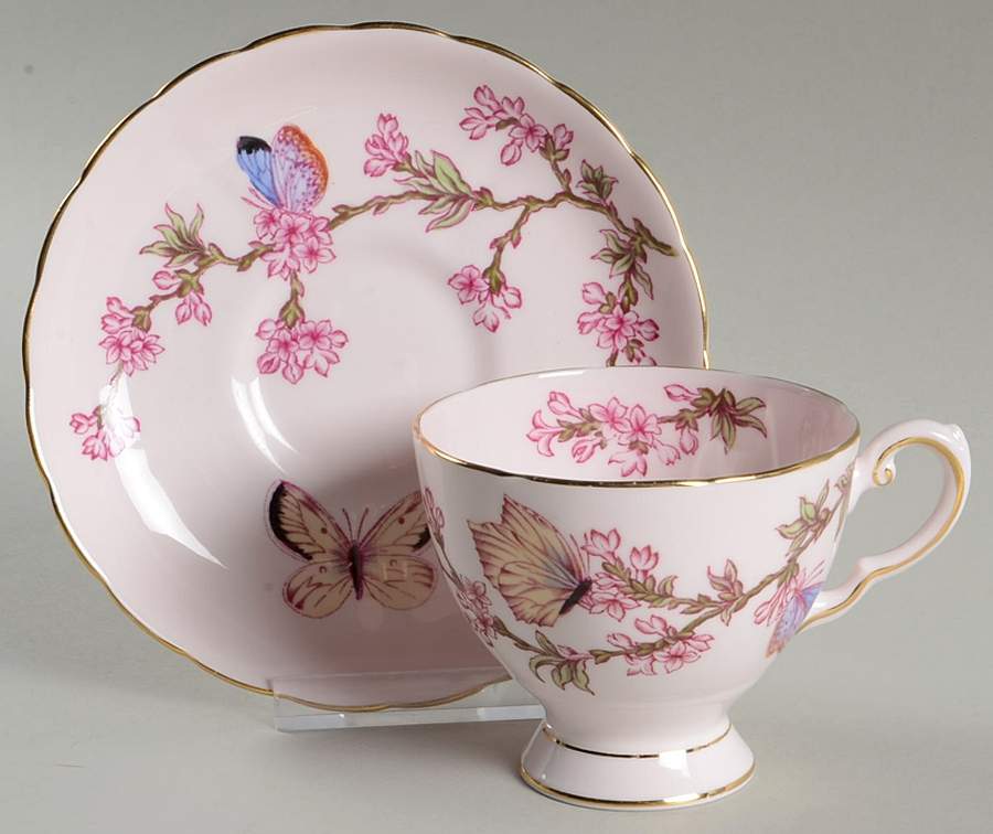 9837h Footed Cup & Saucer Set by Tuscan - Royal Tuscan-1