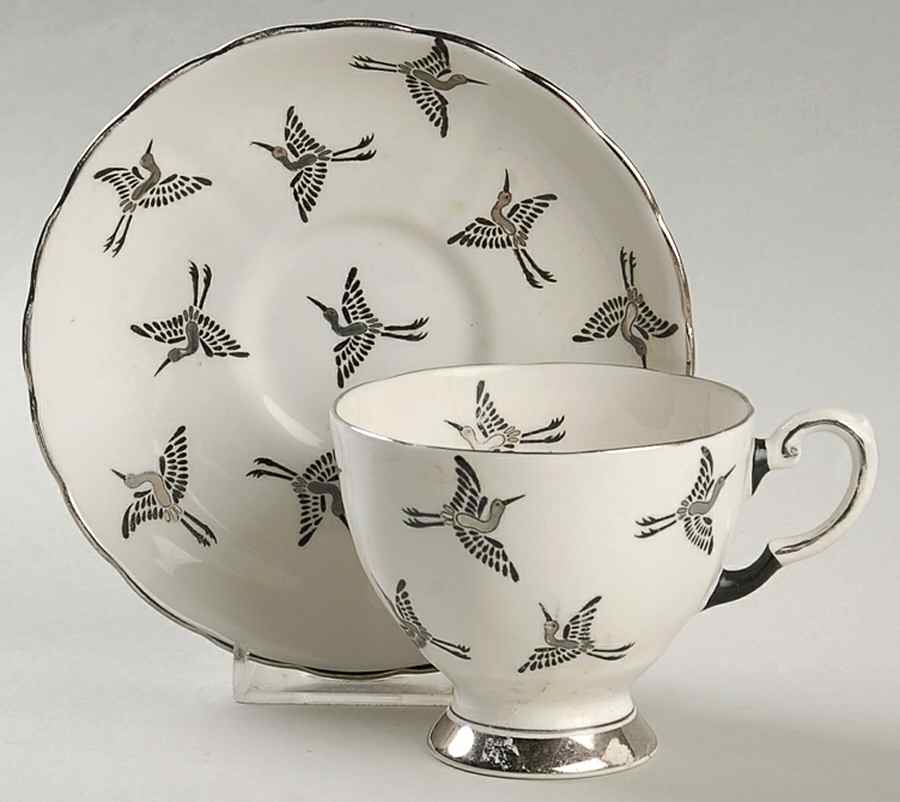 TUS5 Footed Cup & Saucer Set by Tuscan - Royal Tuscan-1
