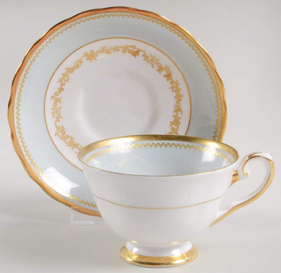 Westbury Footed Cup & Saucer Set by Tuscan - Royal Tuscan-1