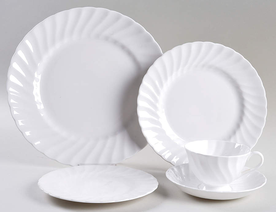 Whitecliffe 5 Piece Place Setting by Tuscan - Royal Tuscan-1