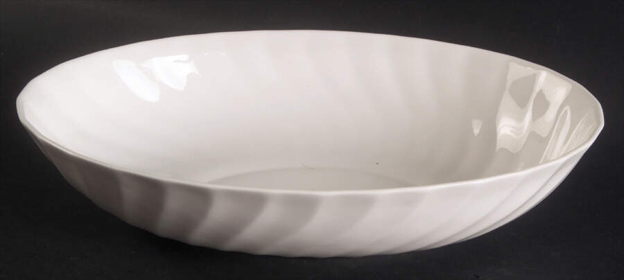 Whitecliffe 9" Oval Vegetable Bowl by Tuscan - Royal Tuscan-1