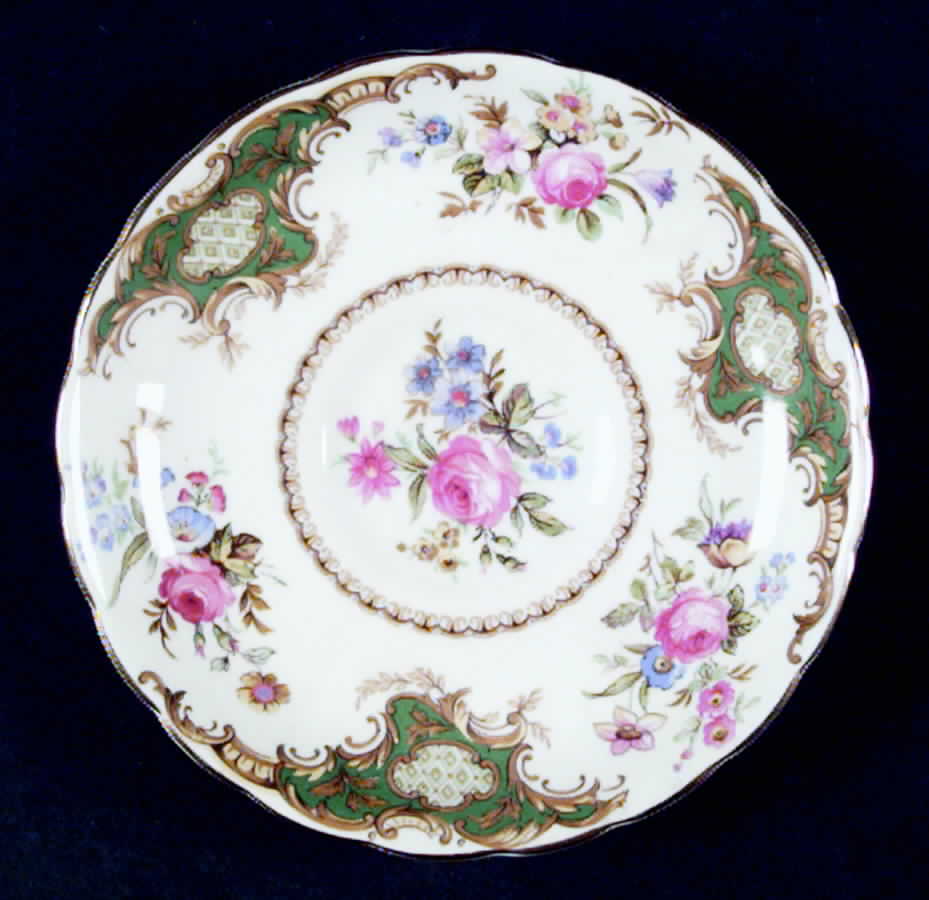 Windsor Green Saucer by Tuscan - Royal Tuscan-1