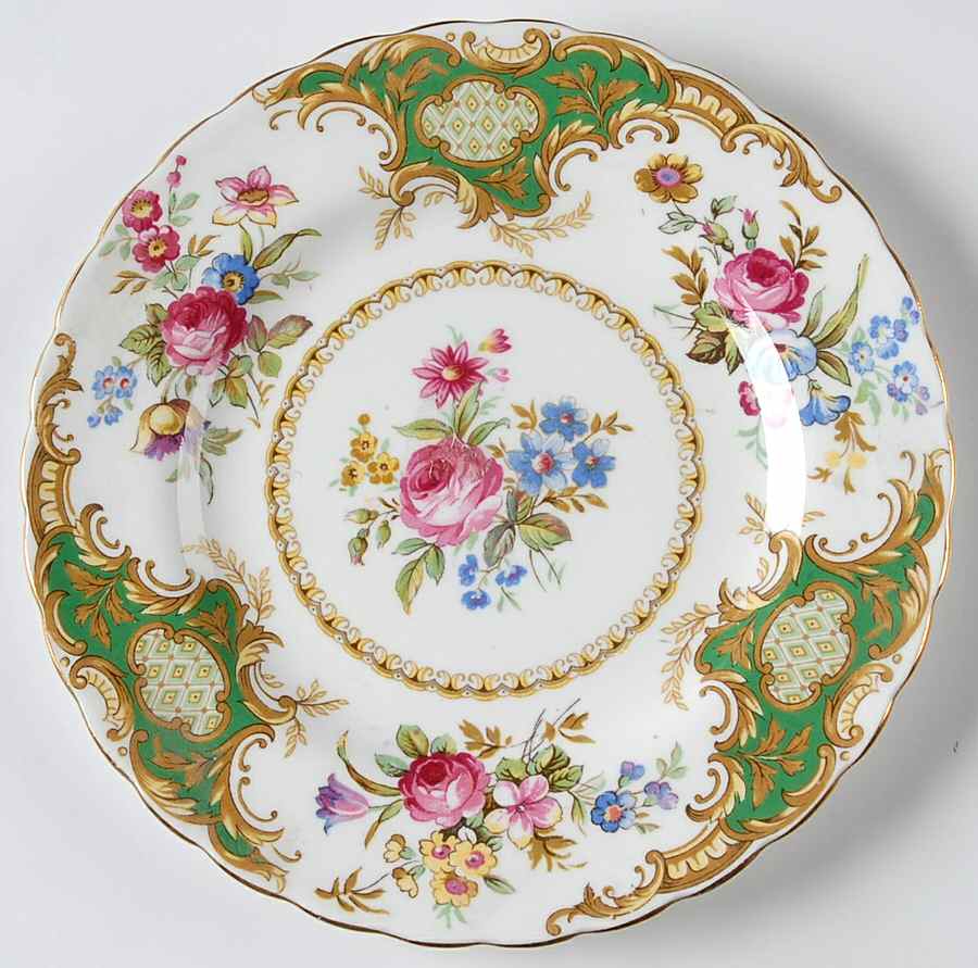 Windsor Green Dessert/Pie Plate by Tuscan - Royal Tuscan-1