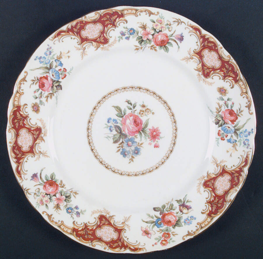 Windsor Red Dinner Plate by Tuscan - Royal Tuscan-1