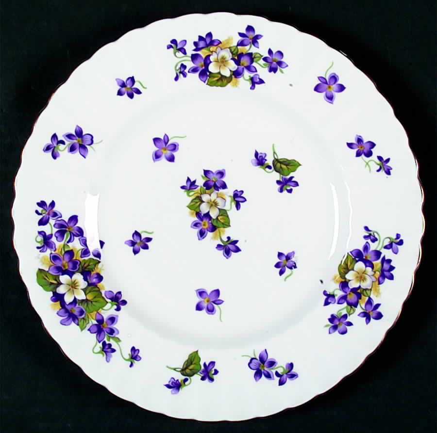 Woodland Violet Salad Plate by Tuscan - Royal Tuscan-1