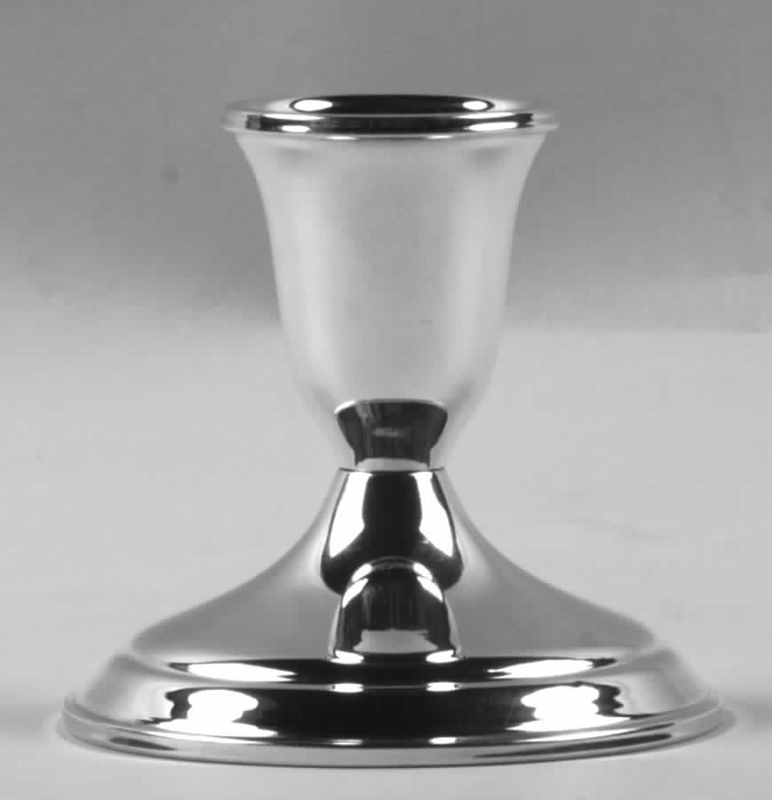 Silverplate Hollowware Plated Console Candleholder by Towle Silver-1