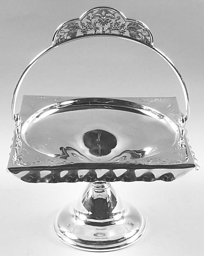 Silverplate Hollowware Silverplate Basket by Towle Silver-1