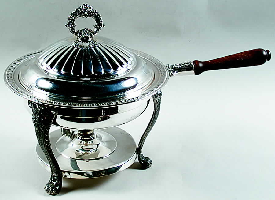 Silverplate Hollowware Silverplate Chafing Dish by Towle Silver-1