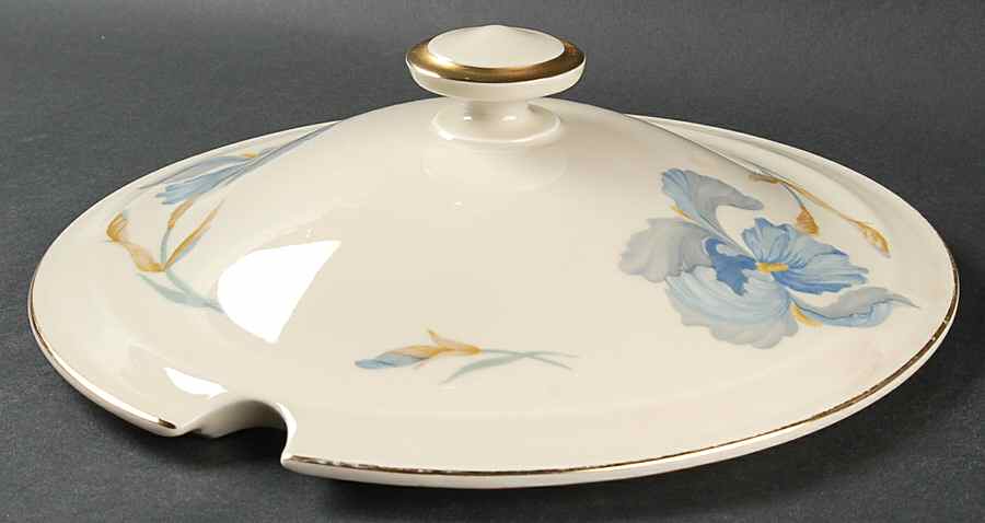 4704 (Blue Flowers) Lid for Tureen by Thomas-1