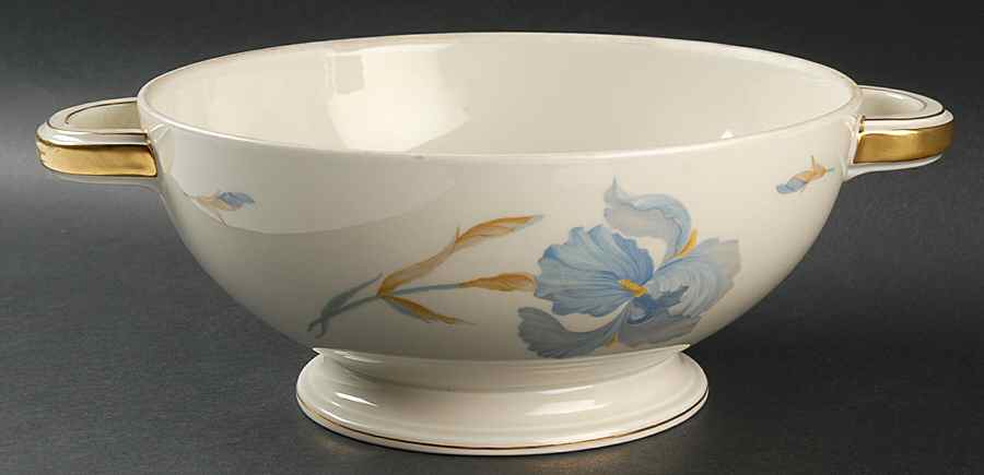 4704 (Blue Flowers) Tureen No Lid by Thomas-1