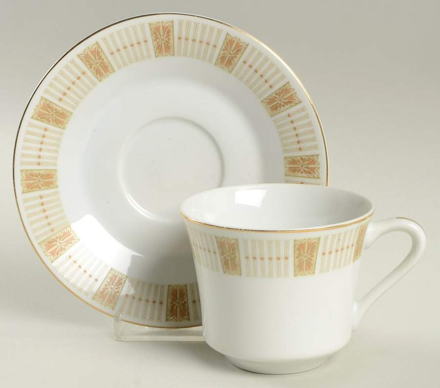 TKO2 Flat Cup & Saucer Set by Taiko-1