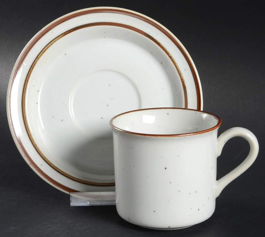 TAK3 Flat Cup & Saucer Set by Takahashi-1
