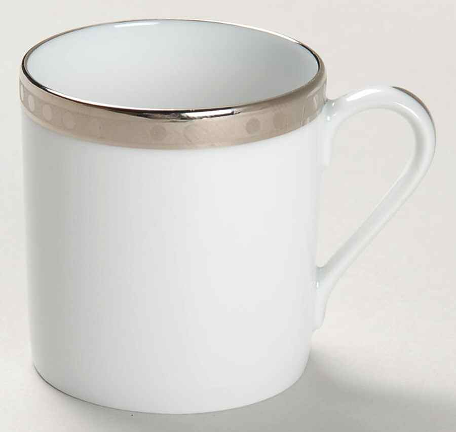 Platinum Band Flat Demitasse Cup by Tiffany-1