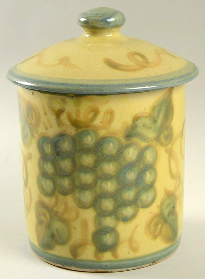 Vintage Small Canister & Lid by John B Taylor-1