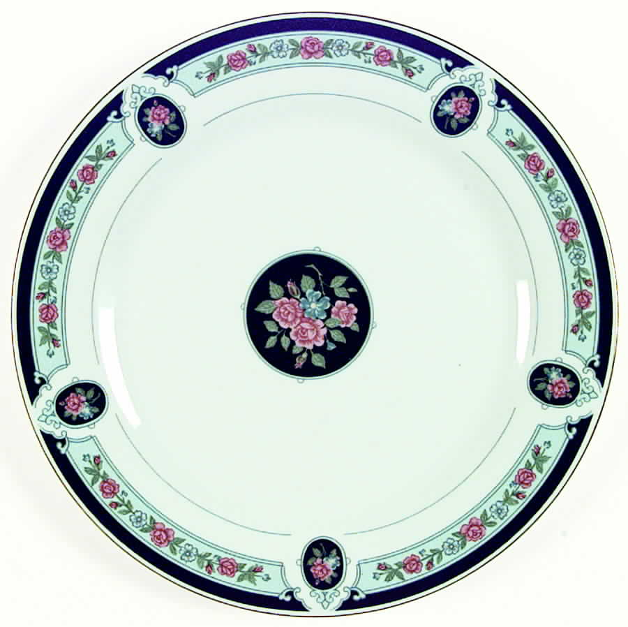 Cameo Rose Dinner Plate by Tienshan-1