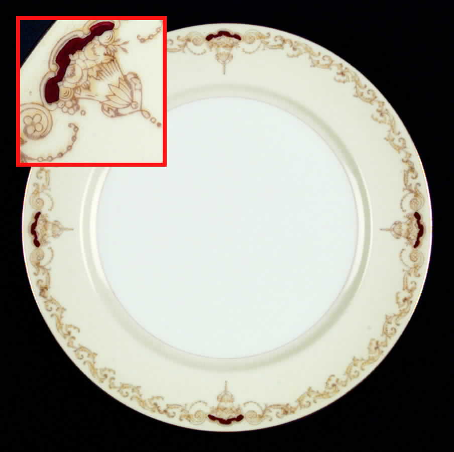 TSW2 Dinner Plate by Transor Ware (Japan)-1